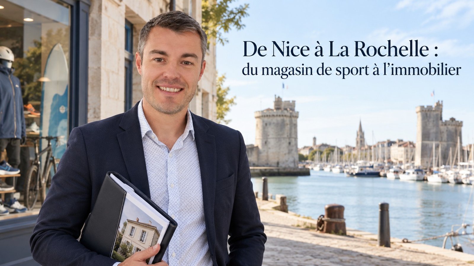 De Nice à La Rochelle : du magasin de sport à l'immobilier