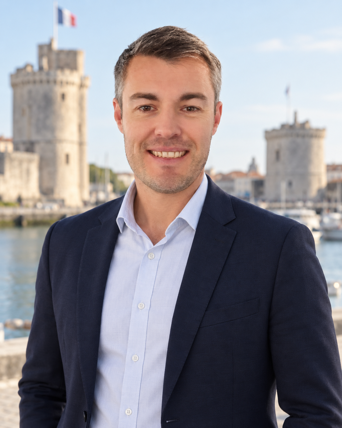 Sven Lamour, conseiller immobilier iad France à La Rochelle