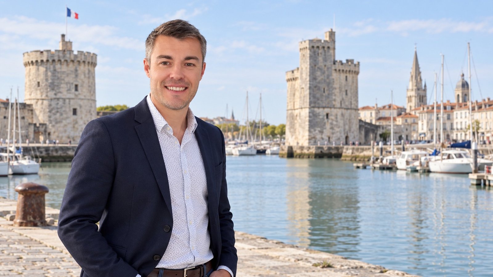 Sven Lamour, conseiller immobilier iad à La Rochelle