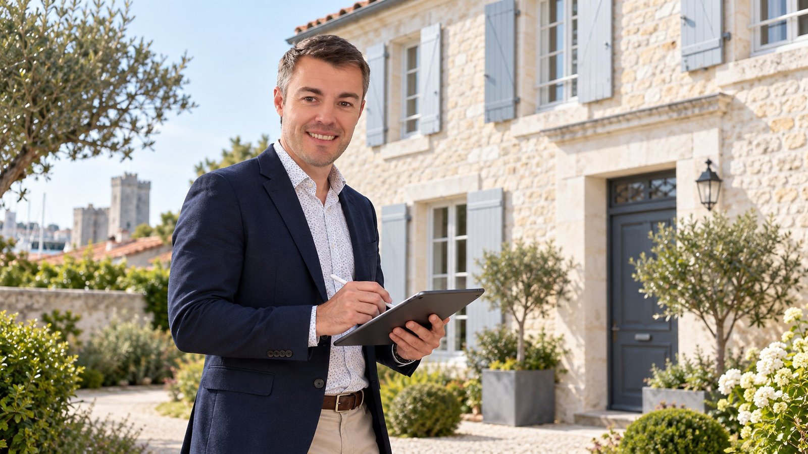 Estimation immobilière à La Rochelle avec Sven Lamour, conseiller IAD France